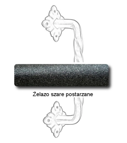 Żelazo szare postarzane