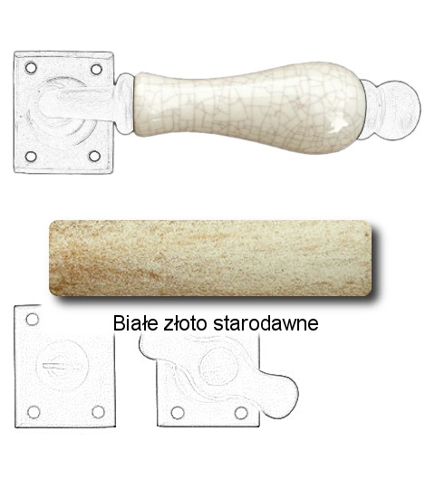 Białe złoto starodawne