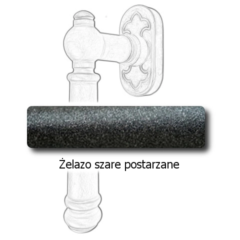 Żelazo szare postarzane