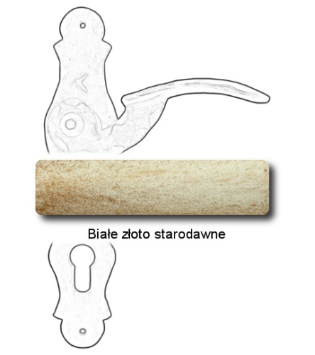 Białe złoto starodawne