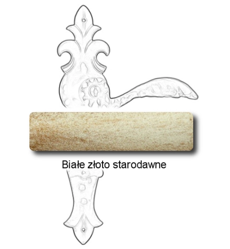 Białe złoto starodawne