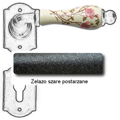 Żelazo szare postarzane