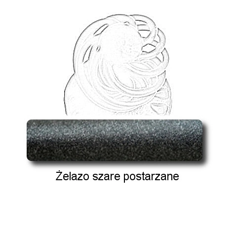 Żelazo szare postarzane