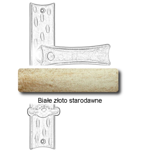 Białe złoto starodawne