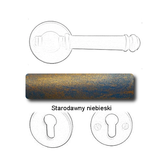Starodawny niebieski
