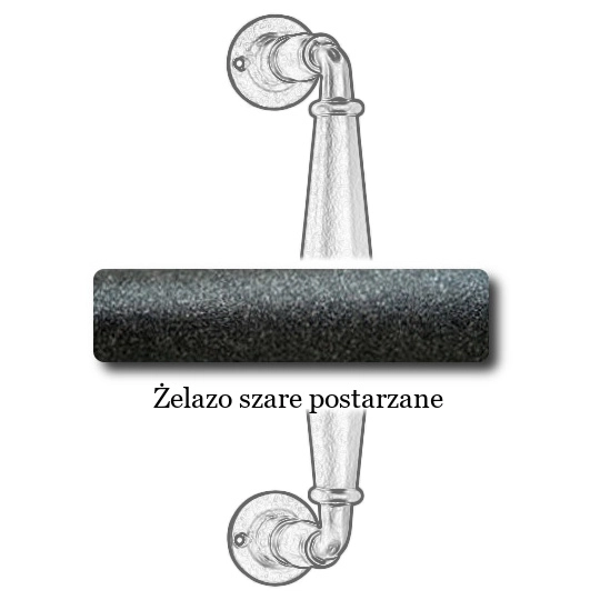 Żelazo szare postarzane