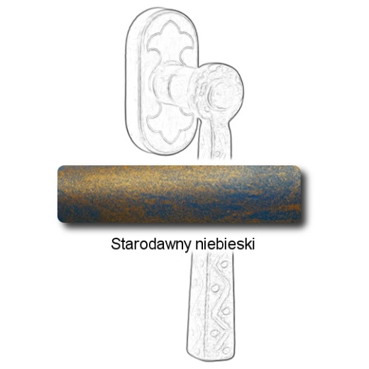 Starodawny niebieski