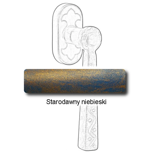 Starodawny niebieski