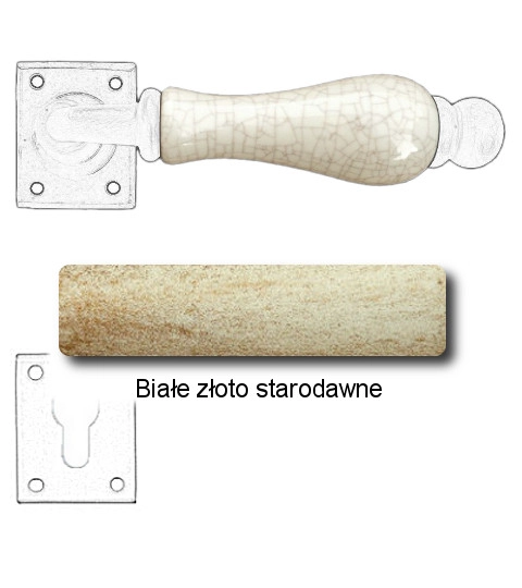 Białe złoto starodawne