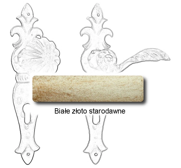Białe złoto starodawne