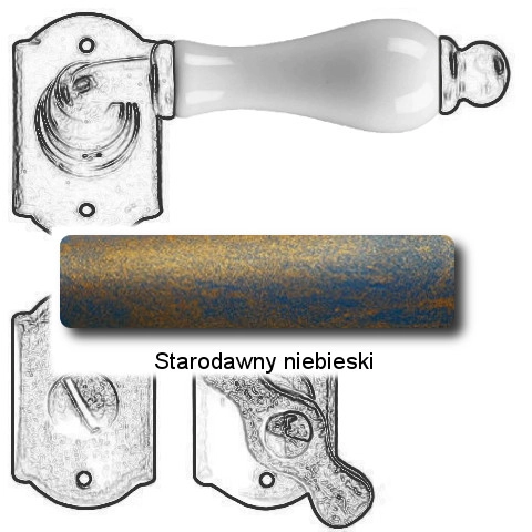 Starodawny niebieski