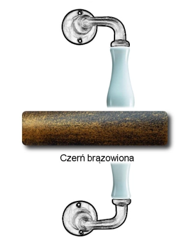 Czerń brązowiona