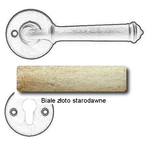 Białe złoto starodawne