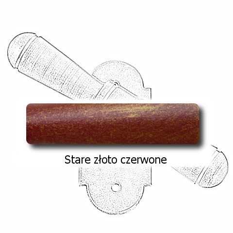 Stare złoto czerwone