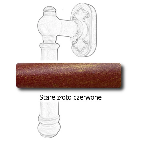 Stare złoto czerwone