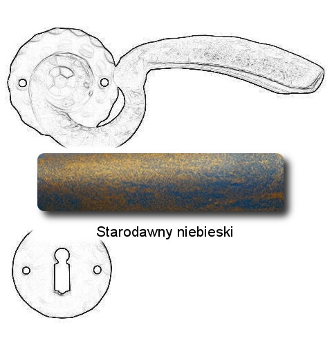 Starodawny niebieski