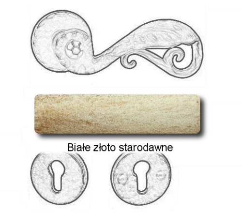 Białe złoto starodawne