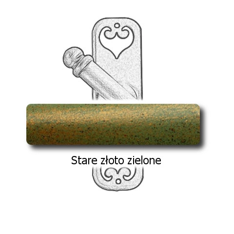 Stare złoto zielone