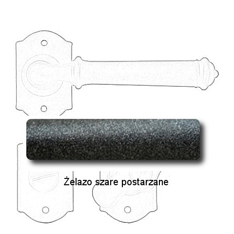 Żelazo szare postarzane