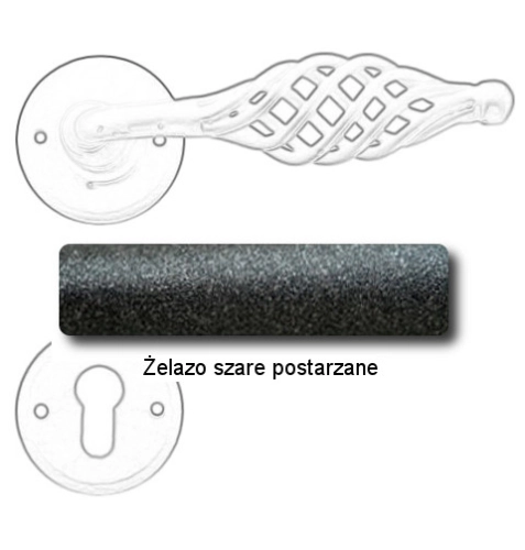 Żelazo szare postarzane