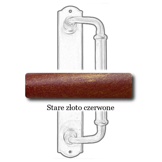Stare złoto czerwone