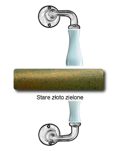 Stare złoto zielone
