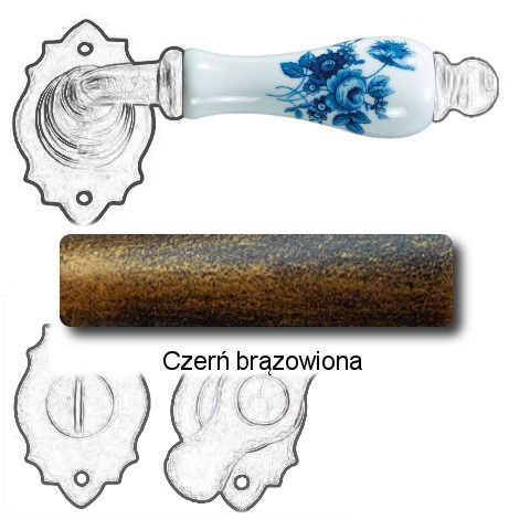 Czerń brązowiona