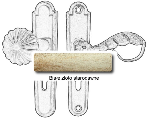 Białe złoto starodawne