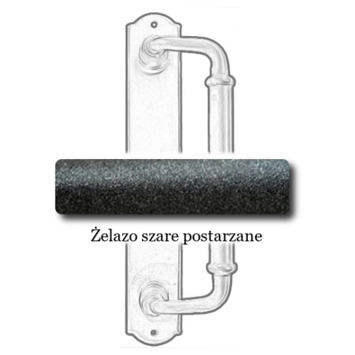 Żelazo szare postarzane