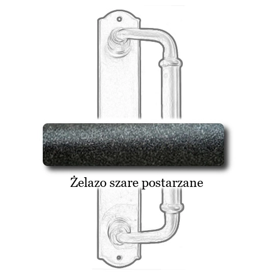 Żelazo szare postarzane
