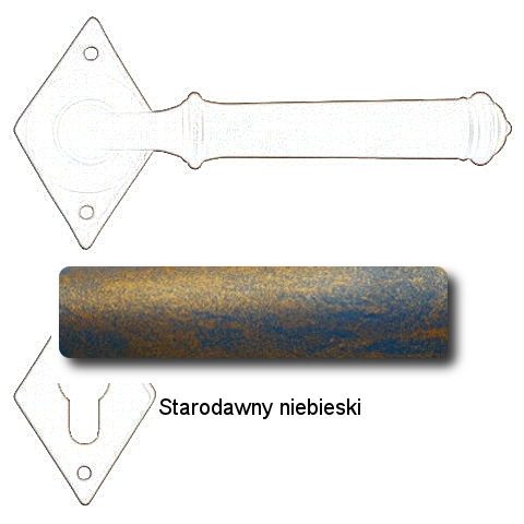 Starodawny niebieski