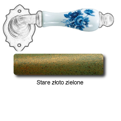 Stare złoto zielone