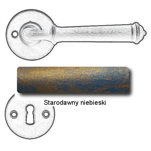 Starodawny niebieski