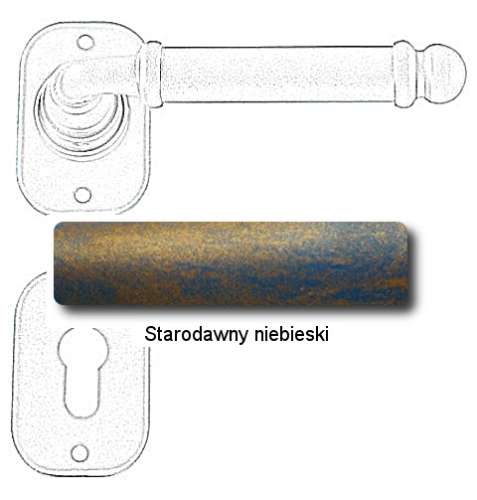 Starodawny niebieski