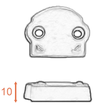 Podkładka dystansowa 432/10